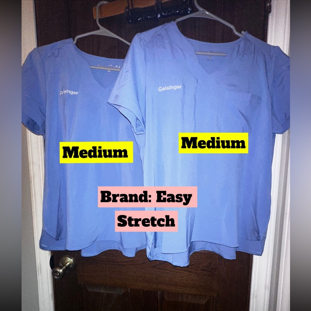 Geisinger Embroidered Scrub Tops